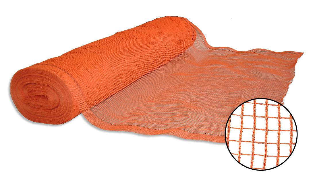 Orange Safety Debris Netting